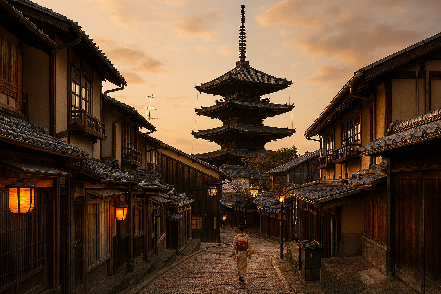 kyotoesque 京都的なイメージ(AIにより生成)