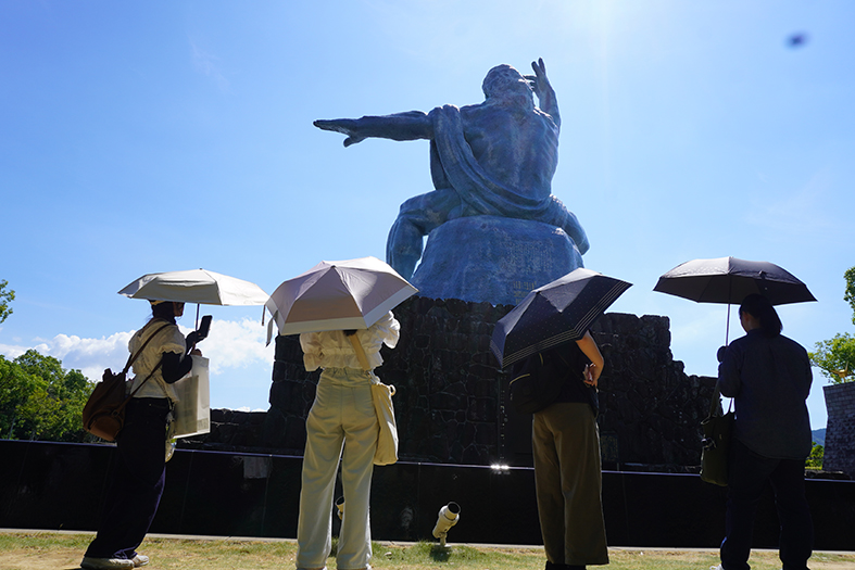 2026年度学外研修で長崎平和祈念増を見学