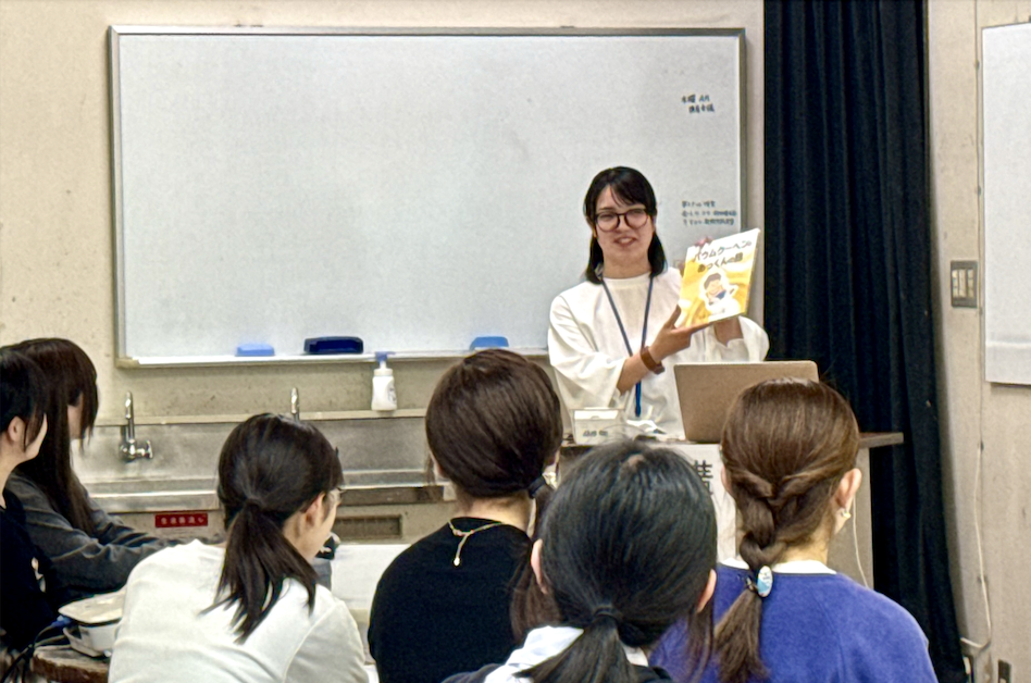 就職指導講話　阿形さん